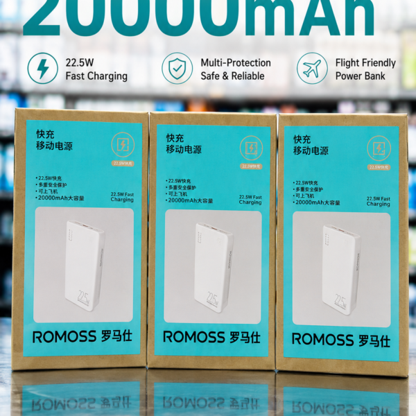 Romoss Original 20000mah Power bank